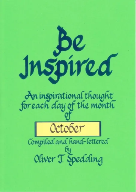 Be Inspired - October