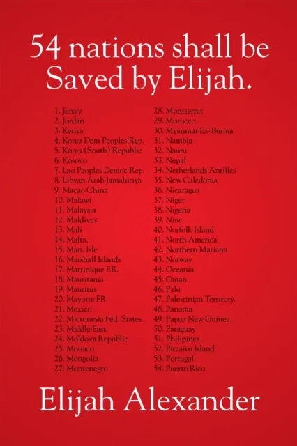 54 Nations Shall Be Saved by Elijah