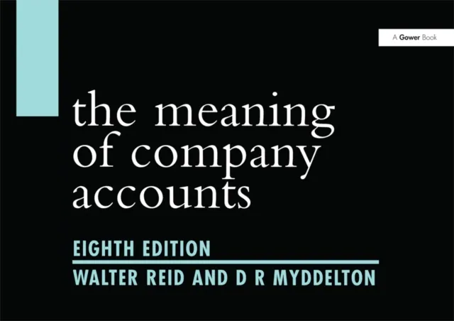Meaning of Company Accounts