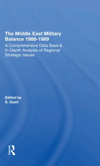 Middle East Military Balance 1988-1989