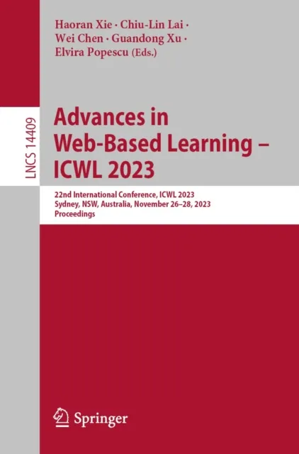 Advances in Web-Based Learning - ICWL 2023