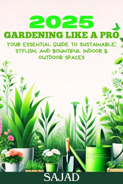 2025 Gardening Like a Pro : Your Essential Guide to Sustainable, Stylish, and Bountiful Indoor & Outdoor Spaces