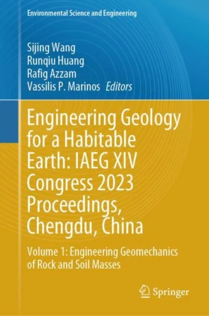Engineering Geology for a Habitable Earth: IAEG XIV Congress 2023 Proceedings, Chengdu, China