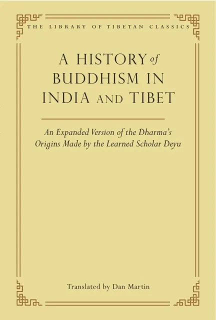 History of Buddhism in India and Tibet