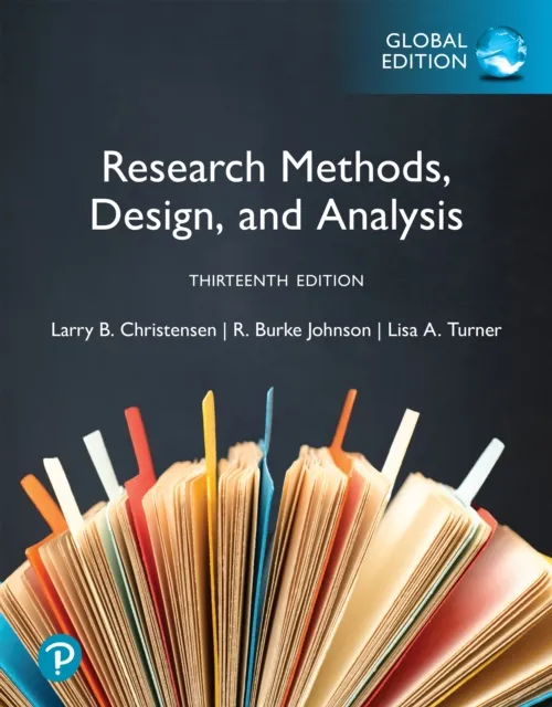 Research Methods, Design, and Analysis, Global Edition