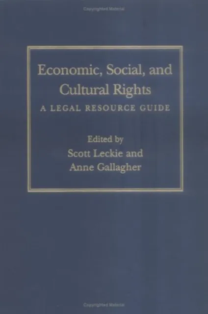 Economic, Social, and Cultural Rights