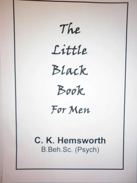 Little Black Book For Men