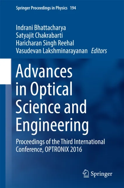 Advances in Optical Science and Engineering