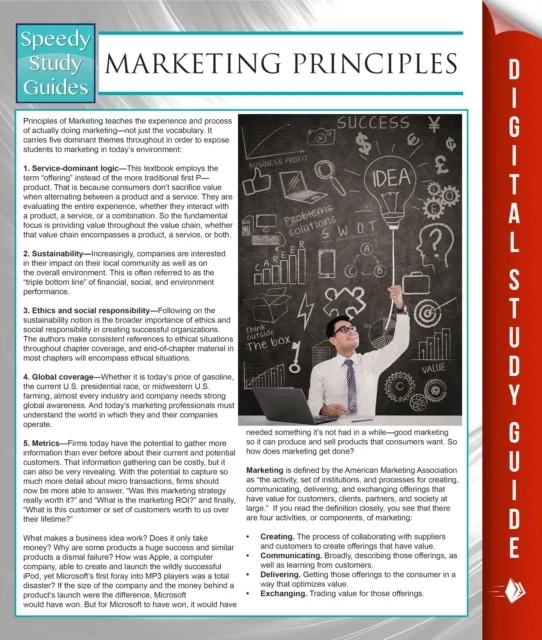 Marketing Principles (Speedy Study Guides)