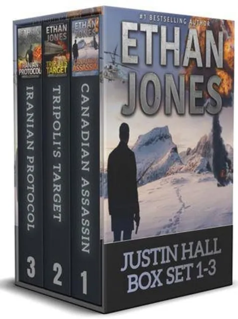 Justin Hall Spy Thriller Series - Books 1-3 Box Set