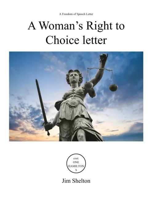 Woman's Right to Choice Letter