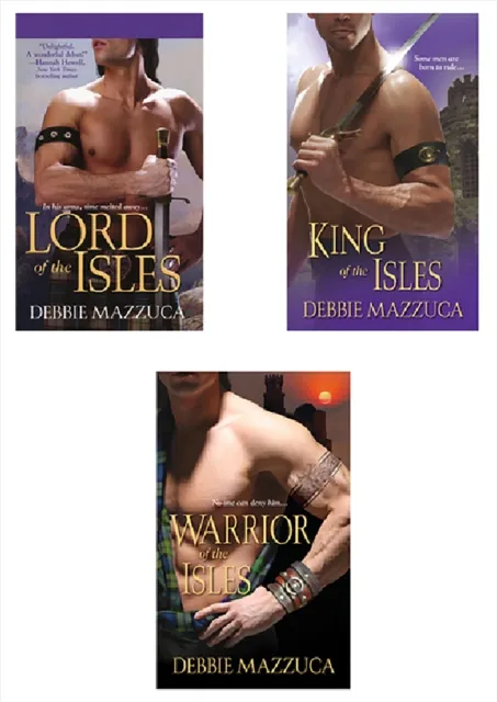 Debbie Mazzuca Bundle: Lord of the Isles, Warrior of the Isles & King of the Isl es