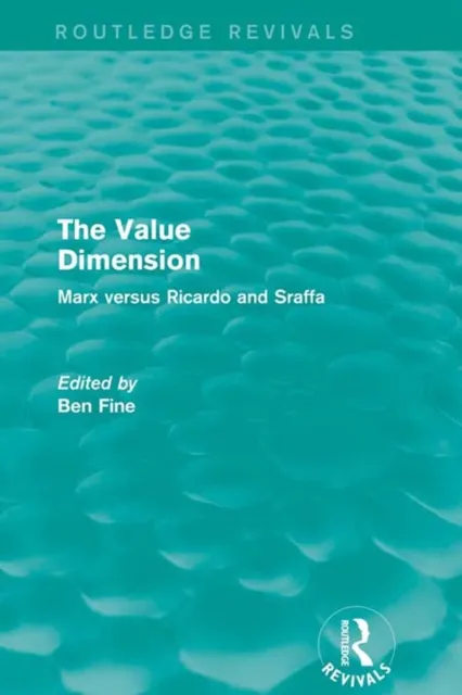 Value Dimension (Routledge Revivals)