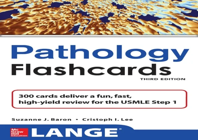 Lange Pathology Flash Cards, Third Edition