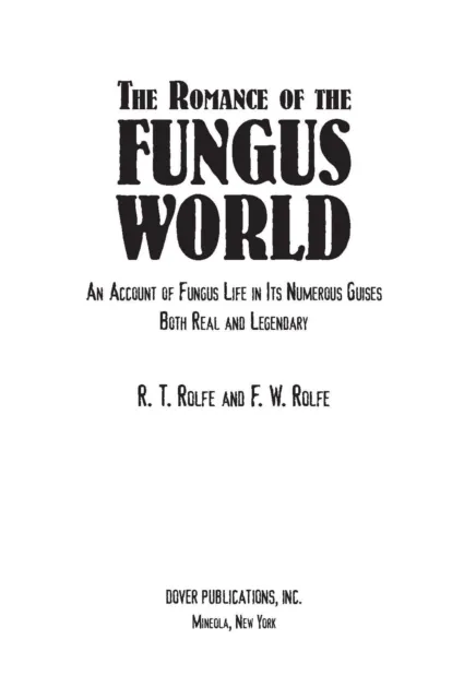 Romance of the Fungus World
