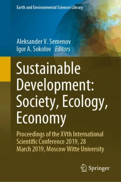 Sustainable Development: Society, Ecology, Economy