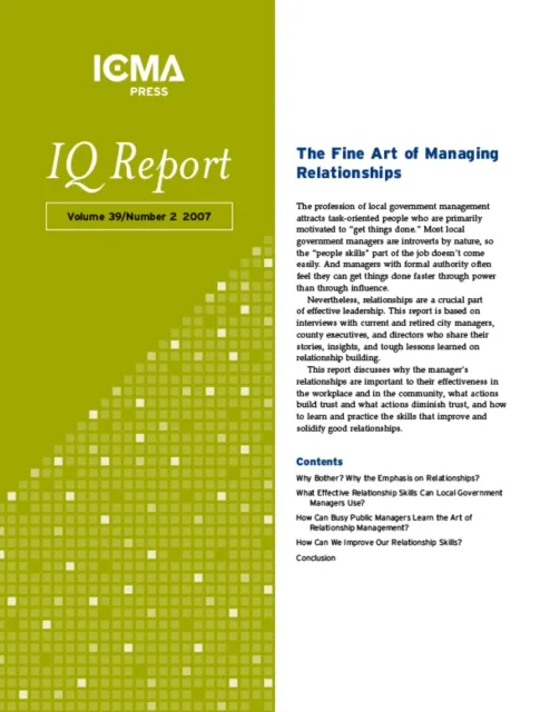 Fine Art of Managing Relationships