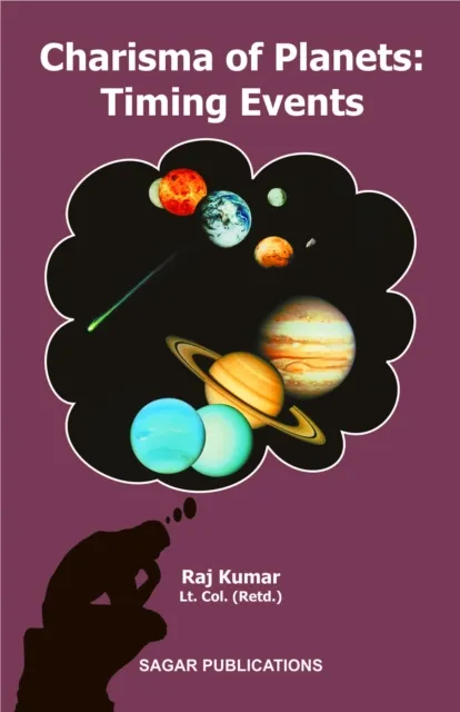 Charisma of Planets: Timing Events : This astrology book has been originally published by the prestigious Sagar Publications with  Lt. Col. (Retd.) Raj Kumar  as its author.