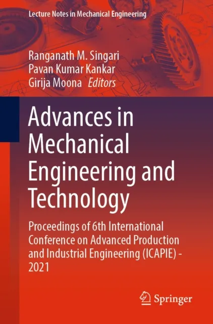 Advances in Mechanical Engineering and Technology