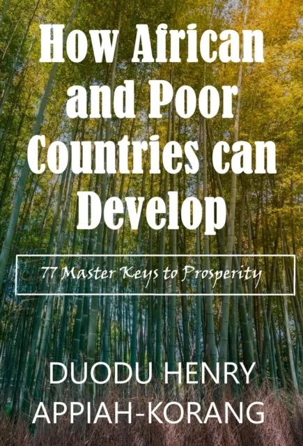 How African and Poor Countries Can Develop