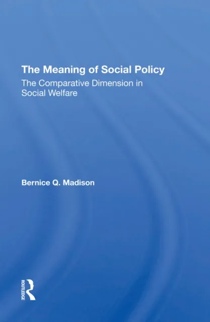 Meaning Of Social Policy