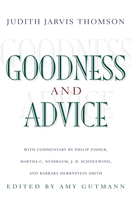 Goodness and Advice