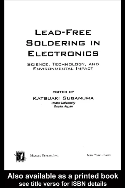 Lead-Free Soldering in Electronics