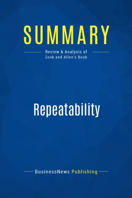 Summary: Repeatability