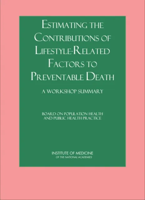 Estimating the Contributions of Lifestyle-Related Factors to Preventable Death