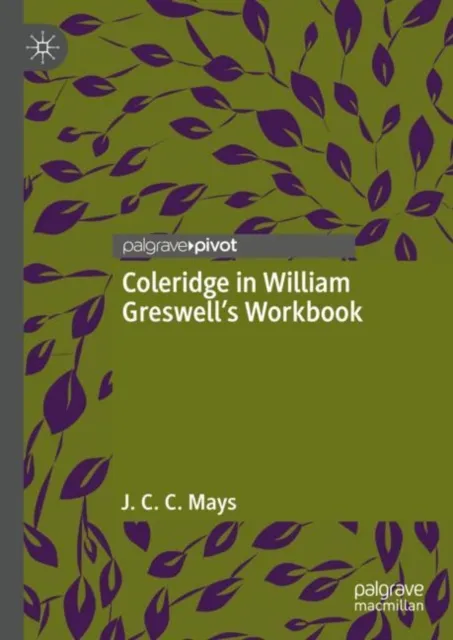 Coleridge in William Greswell's Workbook