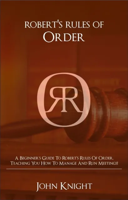 Robert's Rules of Order