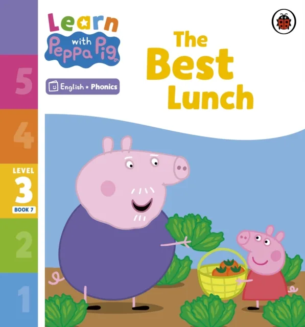 Learn with Peppa Phonics Level 3 Book 7   The Best Lunch (Phonics Reader)