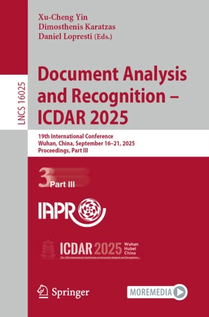 Document Analysis and Recognition - ICDAR 2025