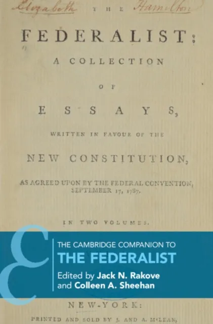 Cambridge Companion to The Federalist