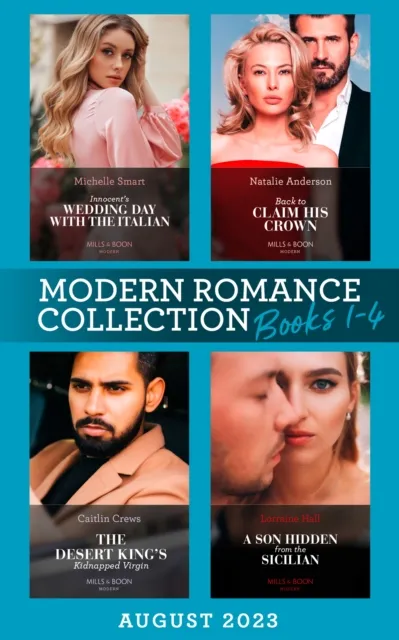 Modern Romance August 2023 Books 1-4