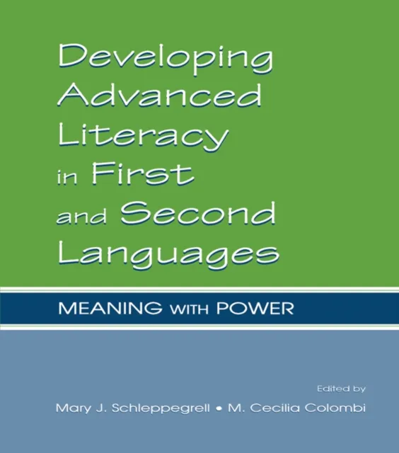 Developing Advanced Literacy in First and Second Languages