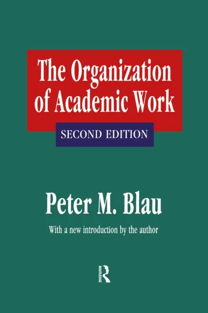 Organization of Academic Work