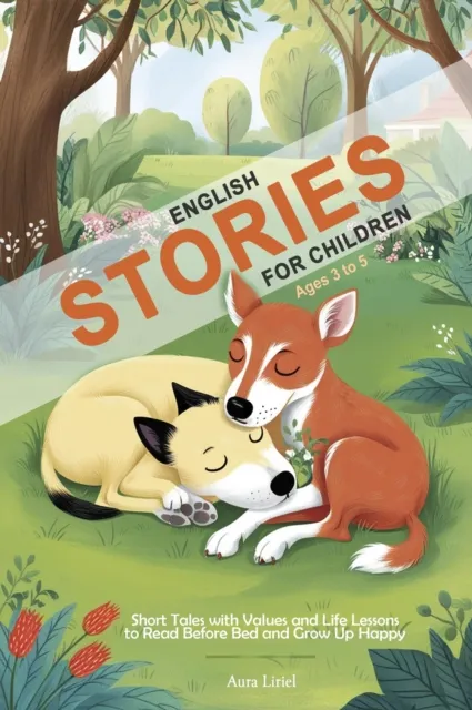 English Stories for Children Ages 3 to 5  -  Short Tales with Values and Life Lessons to Read Before Bed and Grow Up Happy