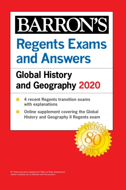 Regents Exams and Answers: Global History and Geography 2020