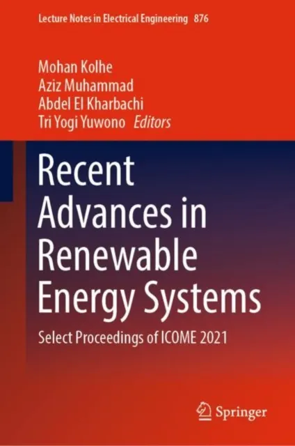 Recent Advances in Renewable Energy Systems