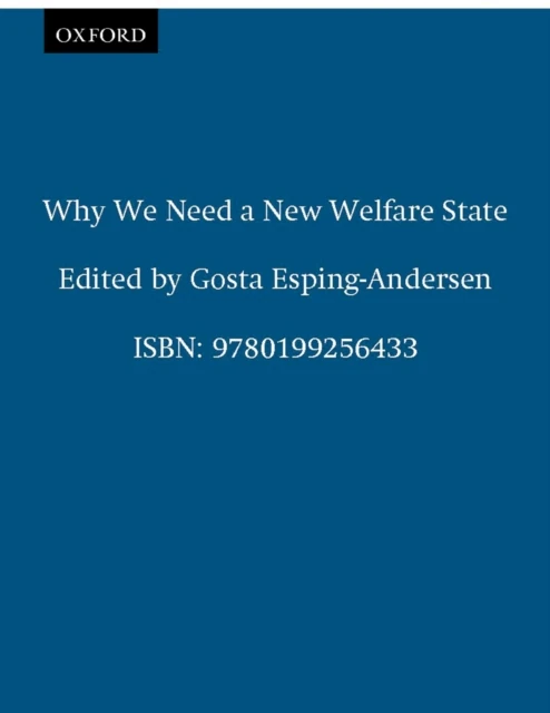 Why We Need a New Welfare State
