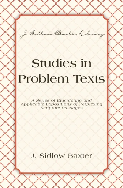 Studies In Problem Texts