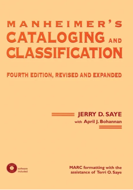 Manheimer's Cataloging and Classification, Revised and Expanded