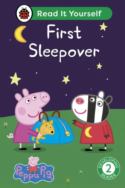 Peppa Pig: First Sleepover: Read It Yourself - Level 2 Developing Reader