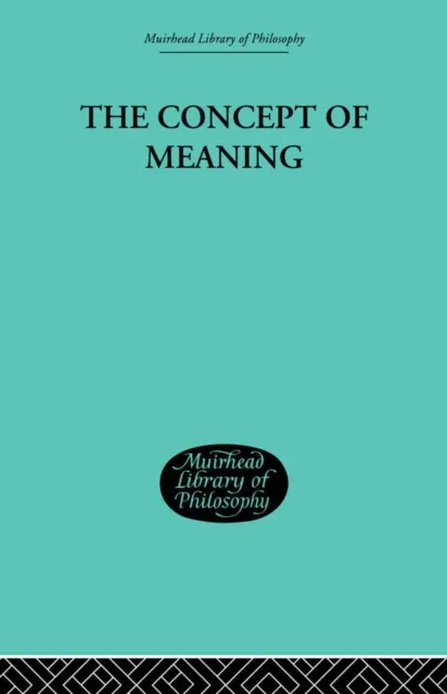Concept of Meaning