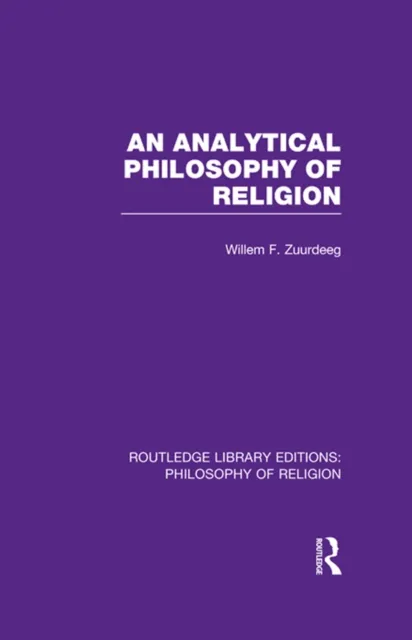 Analytical Philosophy of Religion
