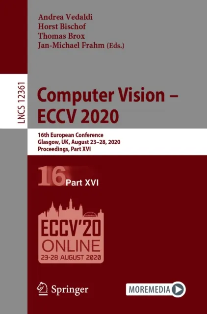 Computer Vision - ECCV 2020