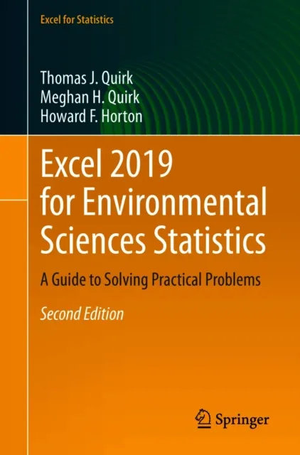 Excel 2019 for Environmental Sciences Statistics