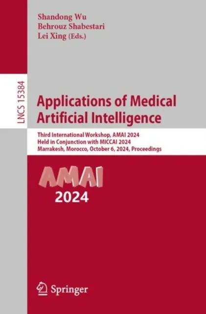 Applications of Medical Artificial Intelligence