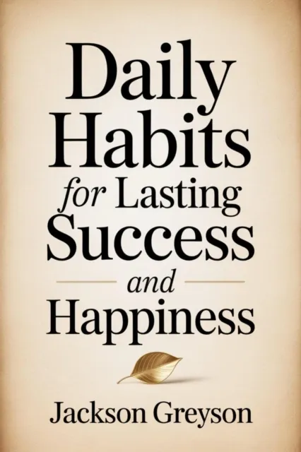 Daily Habits For Lasting Success And Happiness